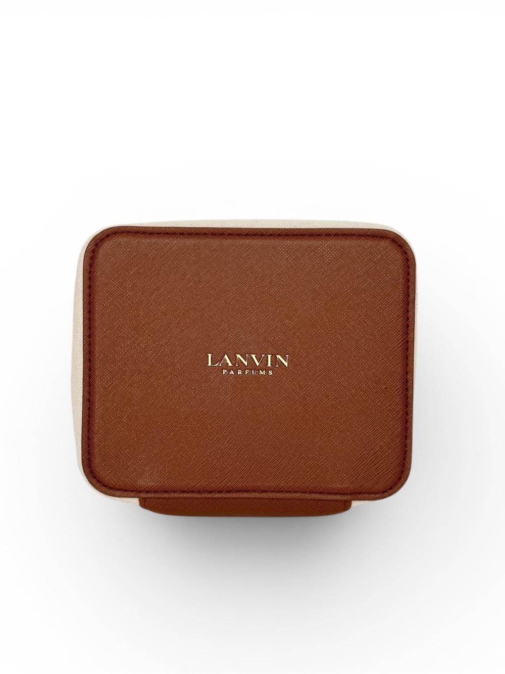Lanvin Parfums for Turkish Airways Faux Leather Travel Bag